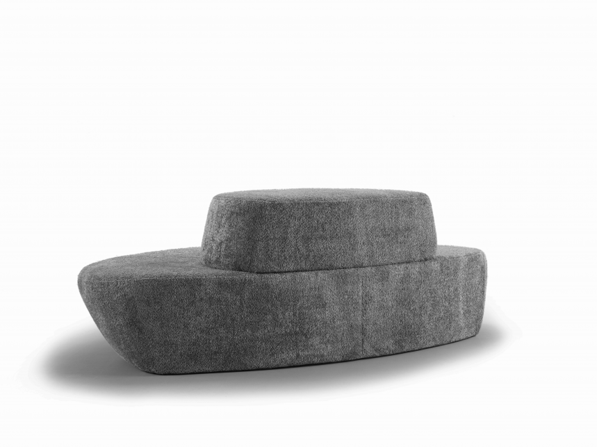 Modulaire Loungebank Bol Wales | Grijs
