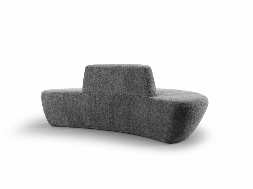 Modulaire Loungebank Hol Wales | Grijs