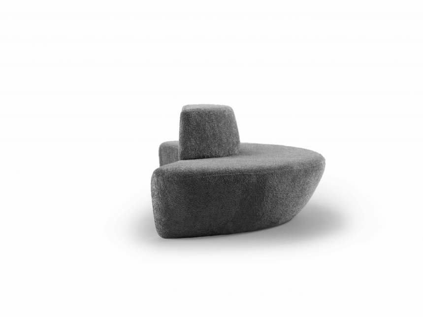 Modulaire Loungebank Hol Wales | Grijs