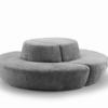 Modulaire Loungebank Bol Wales | Grijs