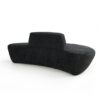 Modulaire Loungebank Hol Wales | Zwart