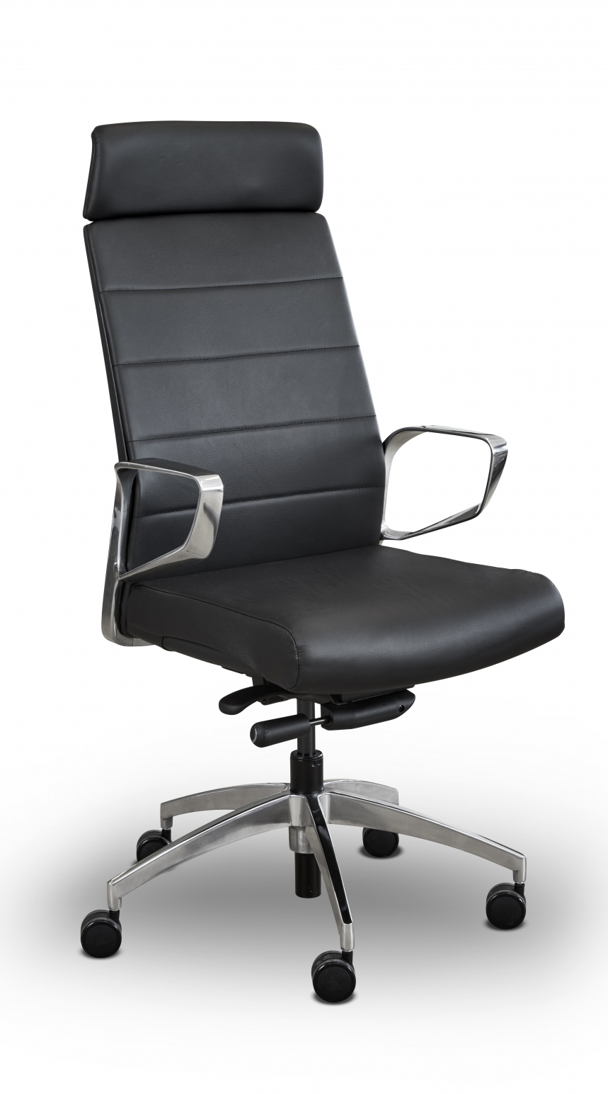 Directiefauteuil Leder
