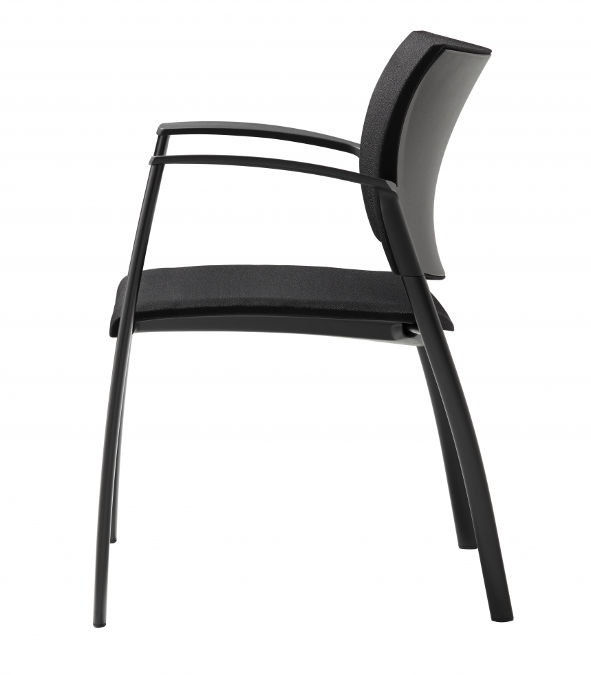Vergaderstoel Easy | Zwart