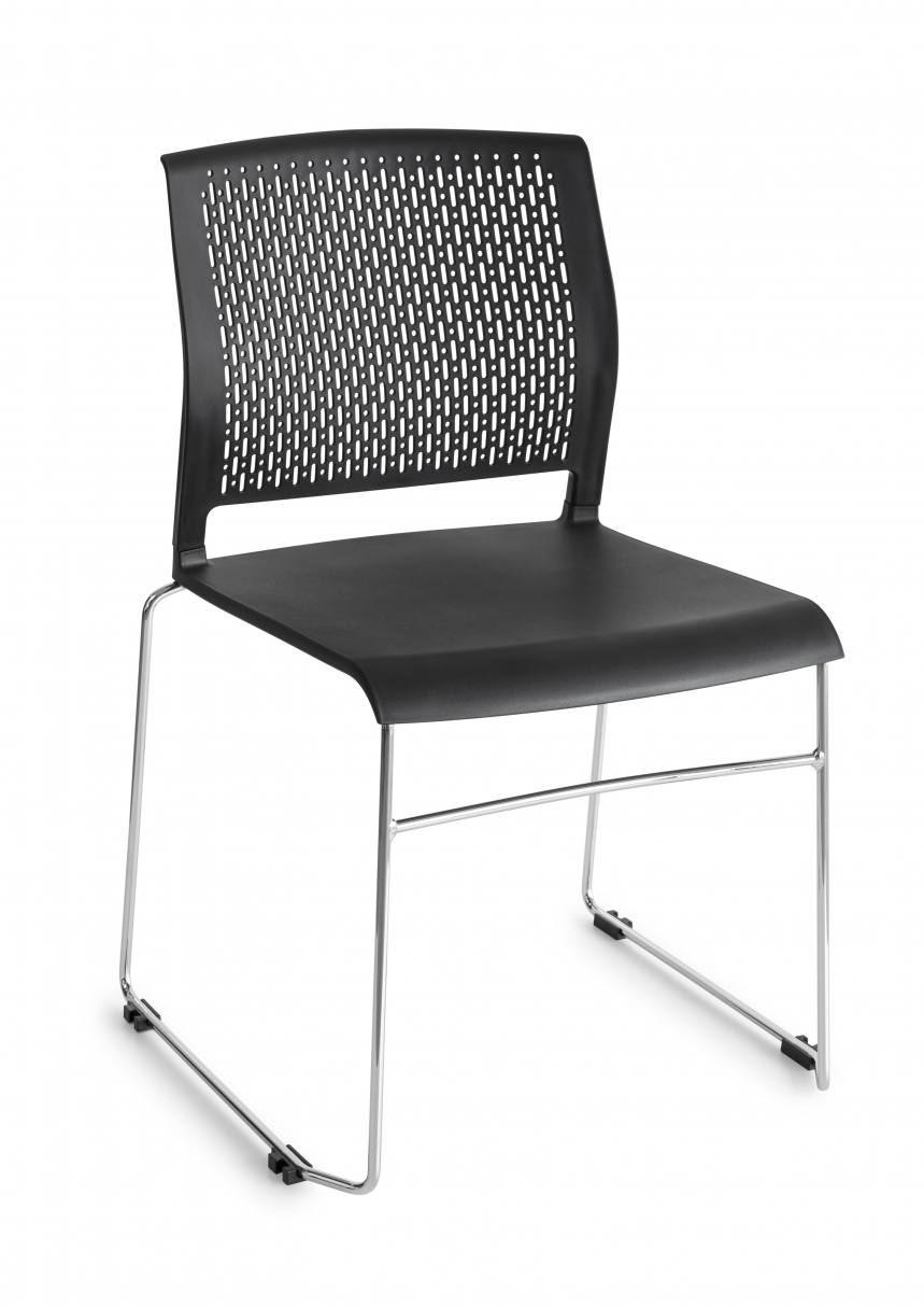 Kantinestoel Design | Zwart