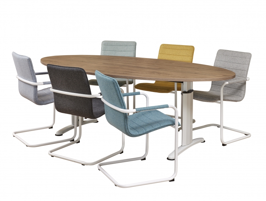 Classic Vergadertafel Ellips 220x110