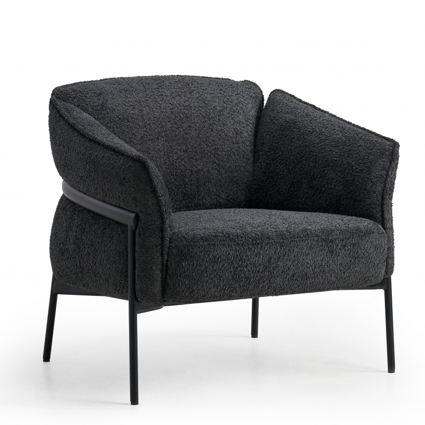 Fauteuil Wales | Zwart