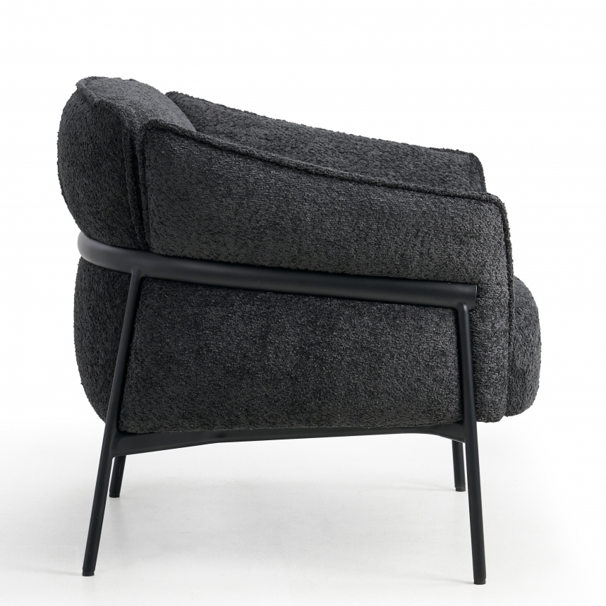 FZb Fauteuil Wales | Zwart