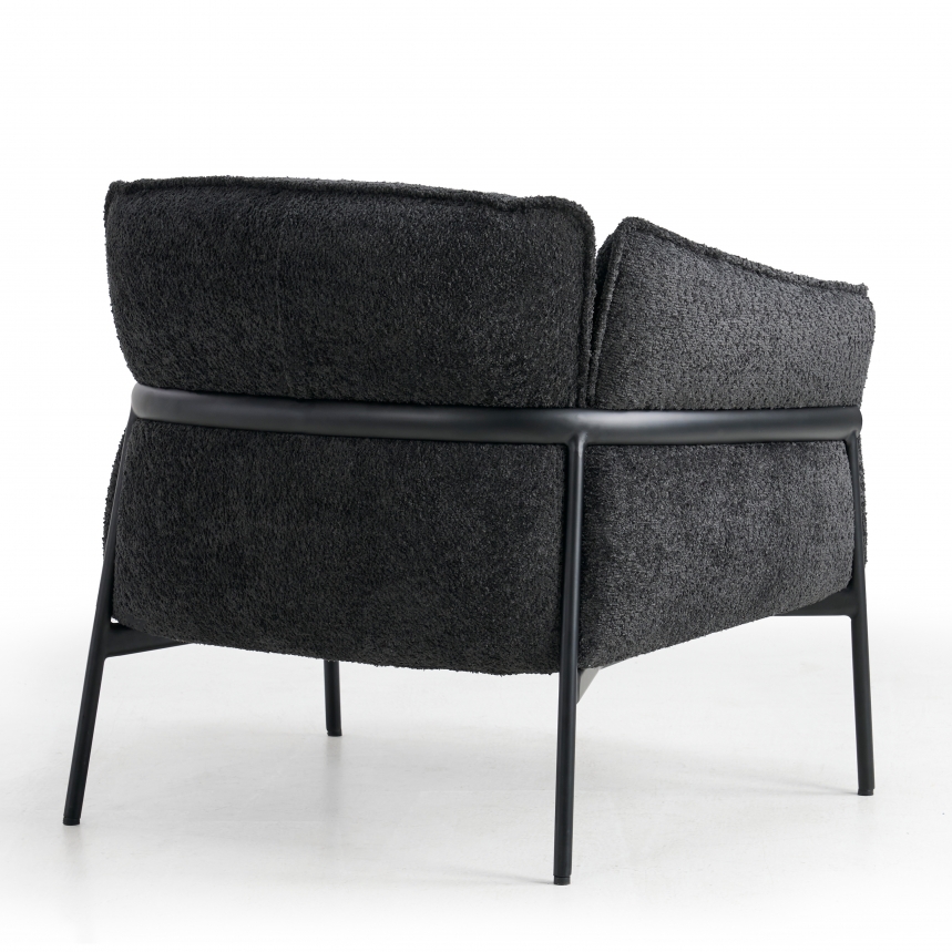 FZc Fauteuil Wales | Zwart