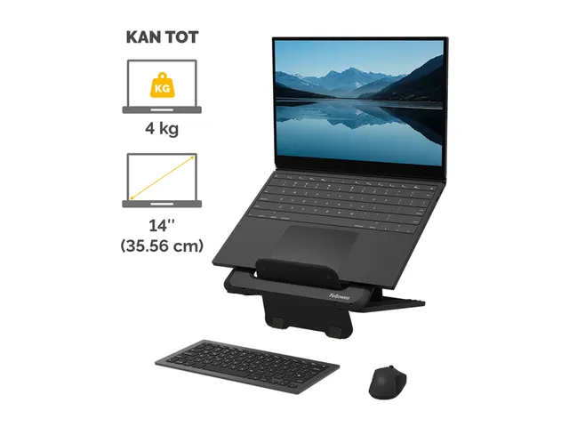 Laptophouder zwart