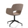 Vergaderstoel Swivel Bouclé | Bruin