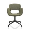 gr1 Vergaderstoel Swivel Bouclé | Groen