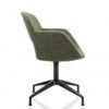 gr3 Vergaderstoel Swivel Bouclé | Groen