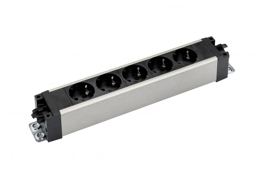 Onderbouw stekkerdoos 5x stroom