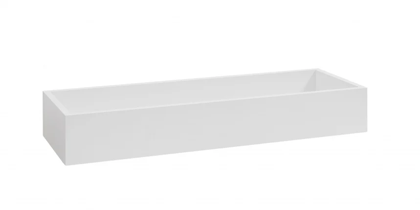 Plantenbak 120 cm breed tbv roldeurkast