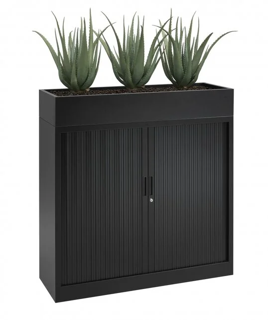 Plantenbak 120 cm breed tbv roldeurkast