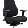 tilburg 24-uurs bureaustoel Heavy Duty gestoffeerd