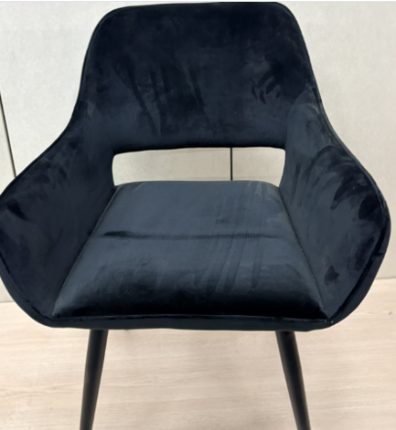 blauwe design stoel hay
