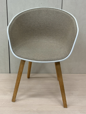 Afbeelding73 Wit grijze design stoel