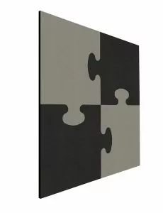 Shapes Pin Panel bulletin , Puzzle, 100×100 cm