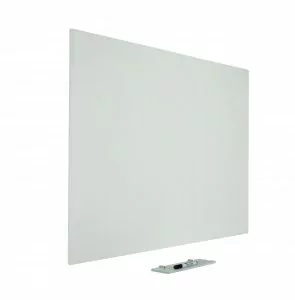 Glasbord Premium, verborgen ophang, magnetisch, wit